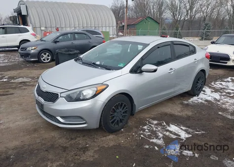2014 Kia Forte Lx from USA, damaged, VIN KNAFK4A6XE5192615